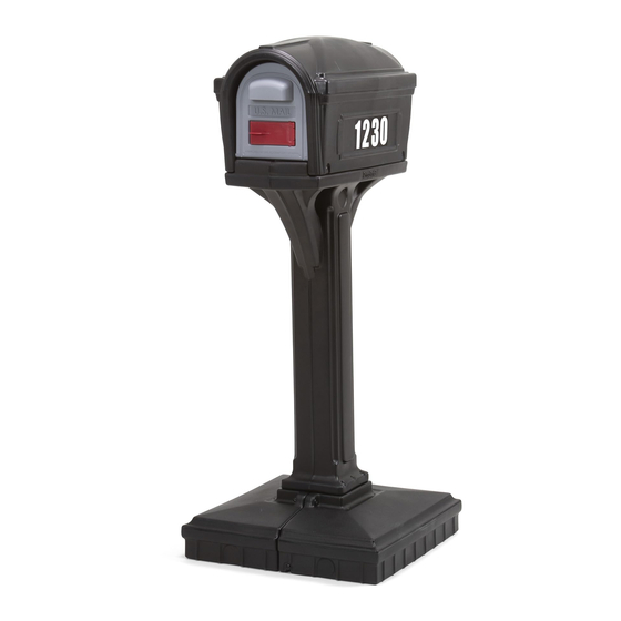 Simplay3 Dig-Free Easy Up Classic Mailbox Manual