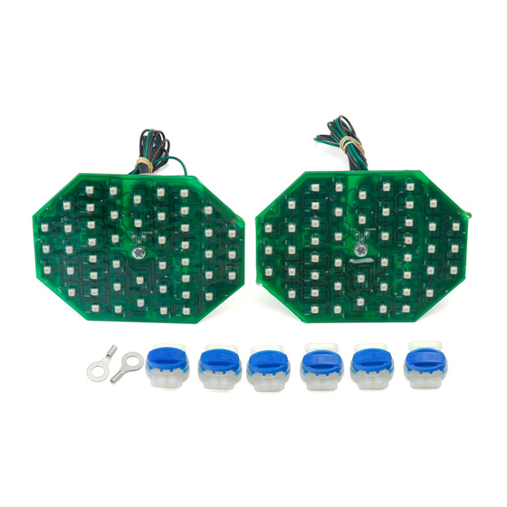 Dakota Digital LED Tail Lights LAT-NR170 Installation Instructions