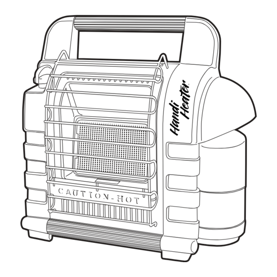 Allpro Handi-Heater SPC-9 Operating Instructions Manual