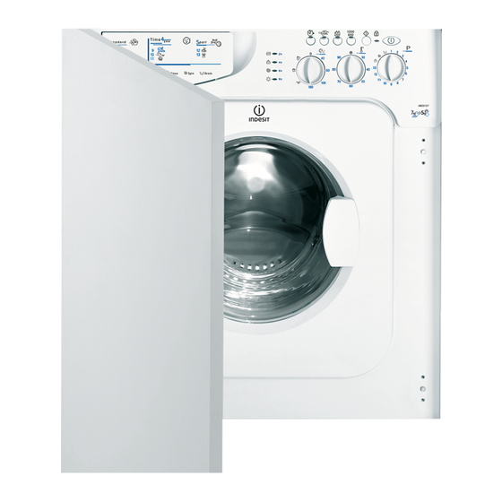 Indesit IWDE 127 Instructions For Use Manual