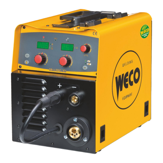 Weco Micro MAG 301 PLUS Manuals