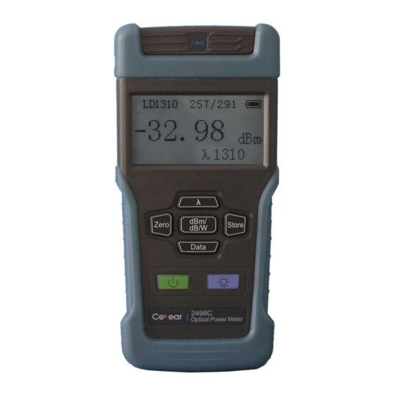 Ceyear 2498C User Manual