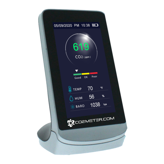 Co2meter IAQ MAX Instruction Manual