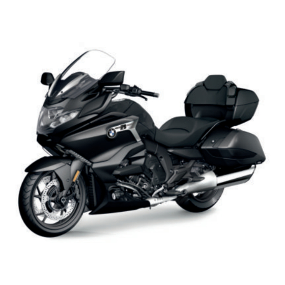 BMW Motorrad K 1600 Grand America Rider's Manual
