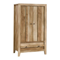 Sauder Dakota Pass Armoire 419077 Assembly Instructions Manual