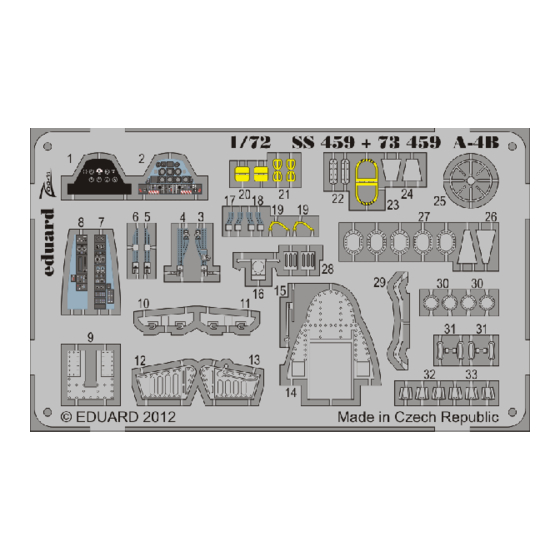 Eduard A-4B S.A. Manual