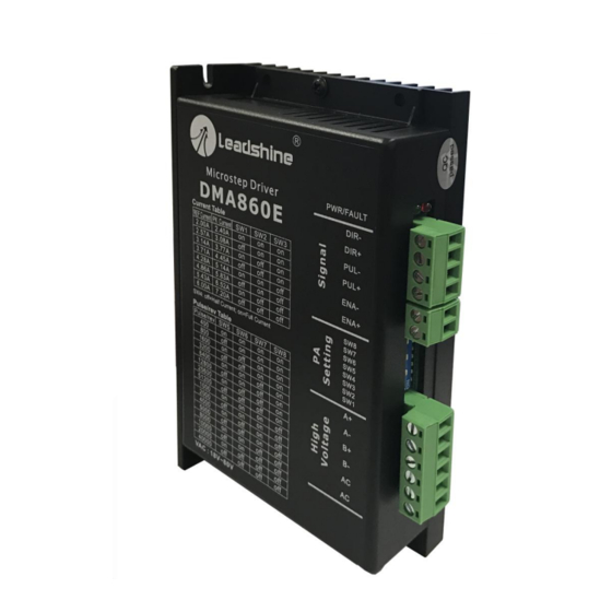 Leadshine DMA860E User Manual