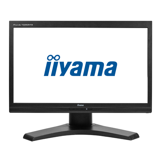 Iiyama ProLite T2250MTS-1 User Manual