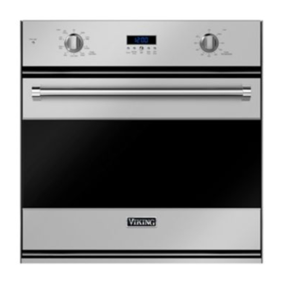 Viking Range RVSOE3301 Installation Manual