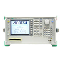 Anritsu MS2665C Operation Manual