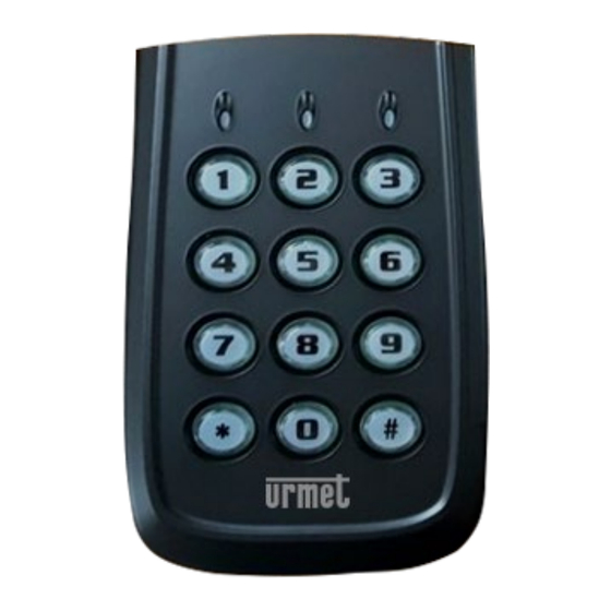urmet domus 1087 Install And User Manual
