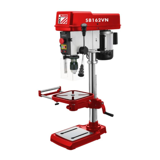 HOLZMANN MASCHINEN SB 162VN User Manual