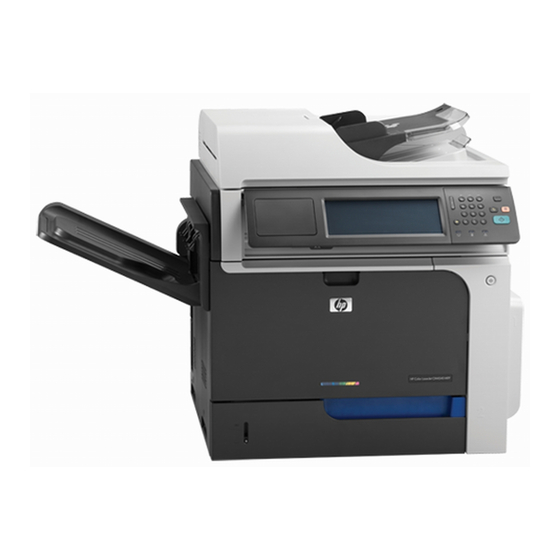 HP Color LaserJet Enterprise CM4540 Use Manual