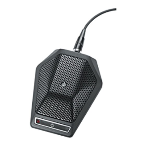 Audio Technica U891RC Installation And Operation