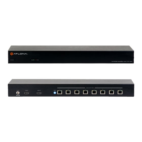 Atlona AT-HD19SS User Manual