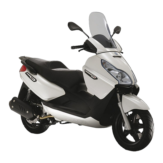 PIAGGIO X7 EVO 125ie Manual