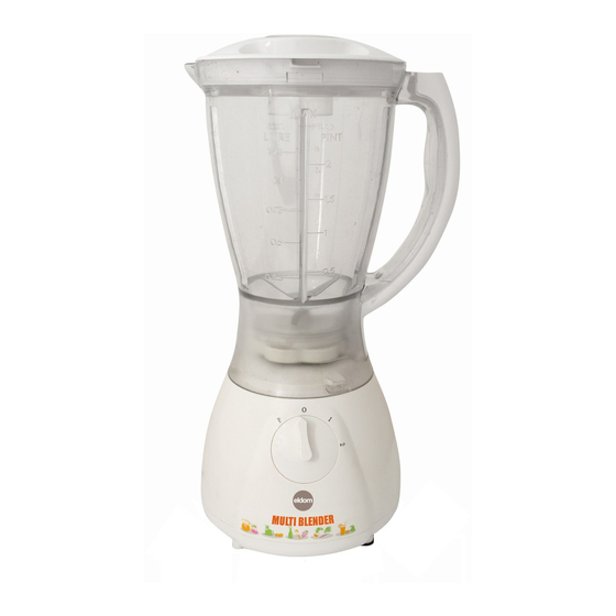 Eldom Blend BK100N Instruction Manual