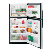 GE GTL22JCPBS - 21.9 cu. Ft. Top-Freezer Refrigerator Owner's Manual & Installation Instructions
