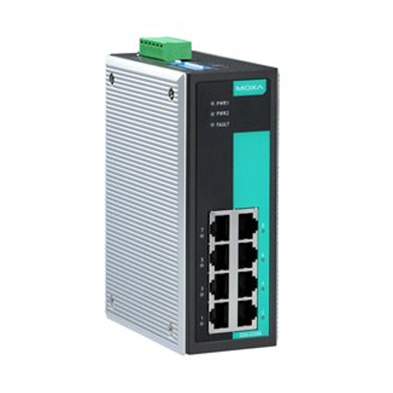 Moxa Technologies EtherDevice EDS-G308-T Hardware Installation Manual