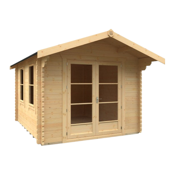 Tiger KIPLING LOG CABIN Assembly Instructions Manual