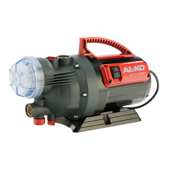AL-KO JET F 1004 Manual