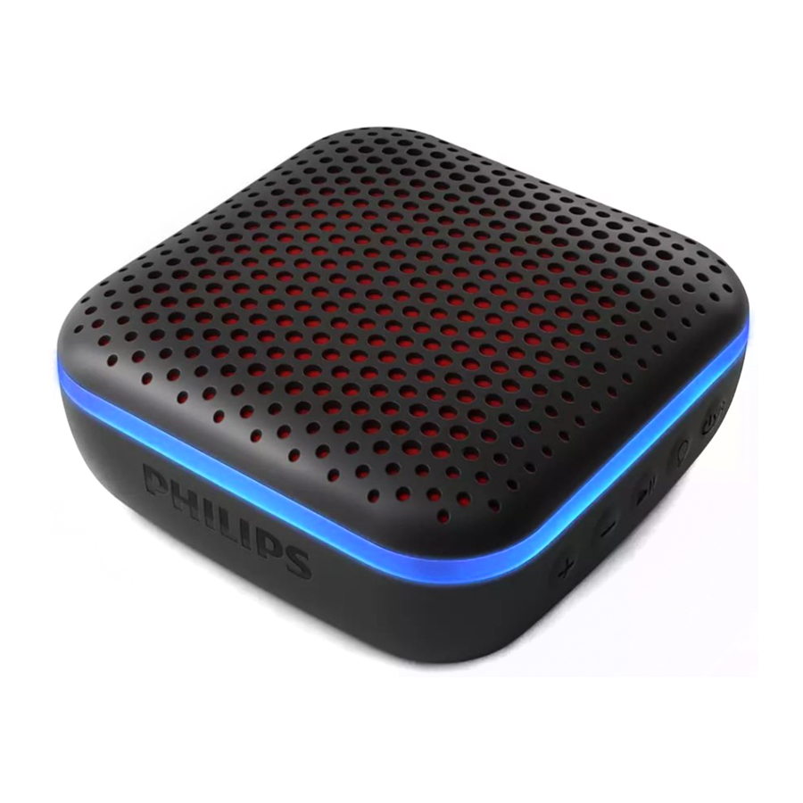 Philips TAS2505 - Wireless Speaker Manual