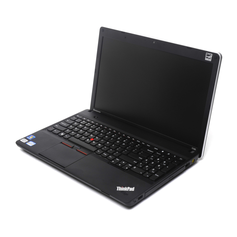 Lenovo ThinkPad Edge E530 Uputstvo Za Korisnike