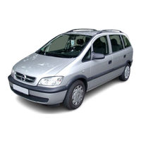 Vauxhall Zafira Owner's Manual