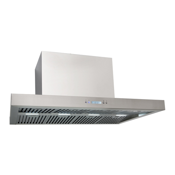 User Manuals: EURO Alfresco ERB 120SS Ventilation Hood