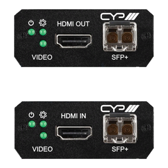 CYP AVX-101F-KIT Manuals