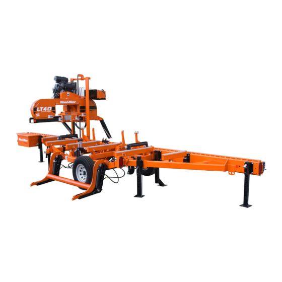 Wood-mizer LT30HD Super Remote Safety, Setup, Operation & Maintenance Manual