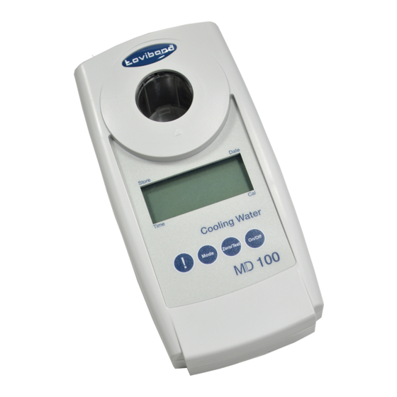 Lovibond Tintometer MD100 Instruction Manual