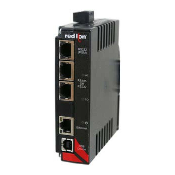 Redlion DA10D Quick Start Manual