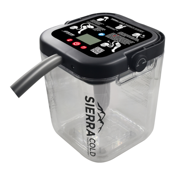 Top shelf Orthopedics SIERRA COLD Directions For Use Manual