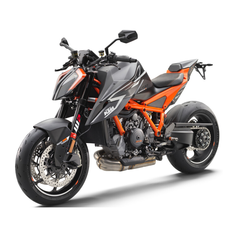 KTM 1290 SUPER DUKE R 2023, 1290 SUPER DUKE RR 2023 Manual