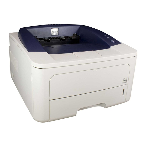 Xerox Phaser 3250 Quick Manual