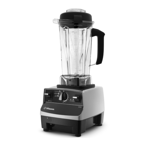 VITAMIX 6300 OWNER'S MANUAL Pdf Download ManualsLib