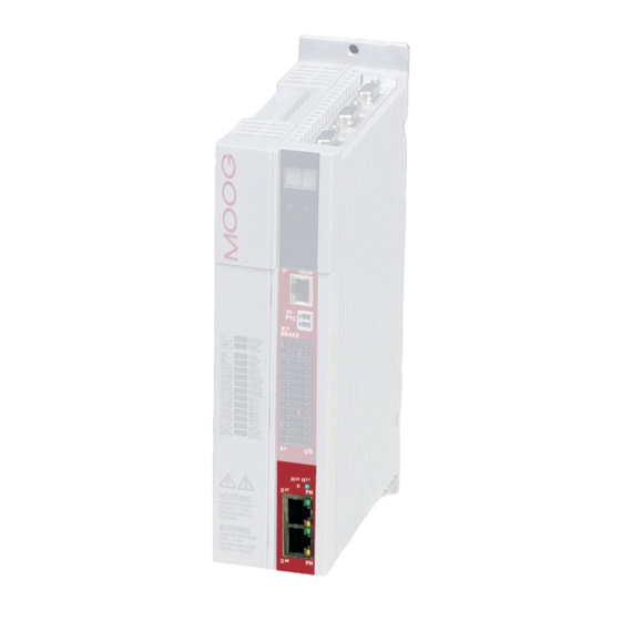 Moog MDS Servo Drive User Manual
