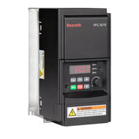 Bosch Rexroth VFC 3210 1K50-3P4 Quick Start Manual