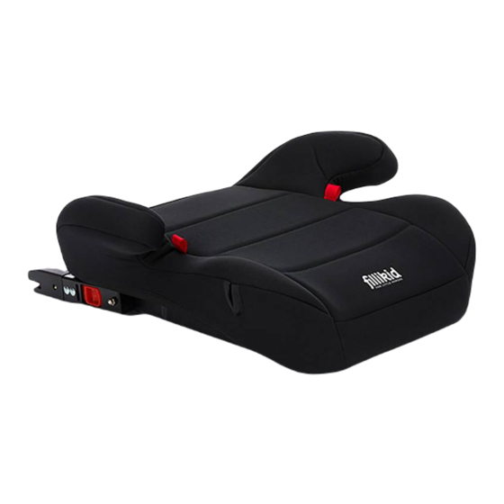 User Manuals: Fillikid BFL303 Booster Seat Isofix