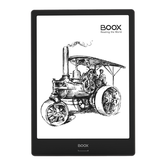 Onyx SMART READING Series User Manual