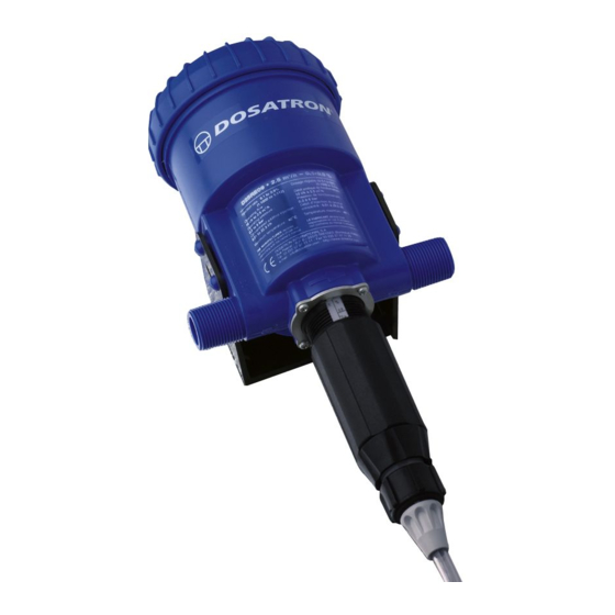 dosatron D25RE09 Troubleshooting Manual