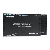 RGBlink MSP 329 User Manual