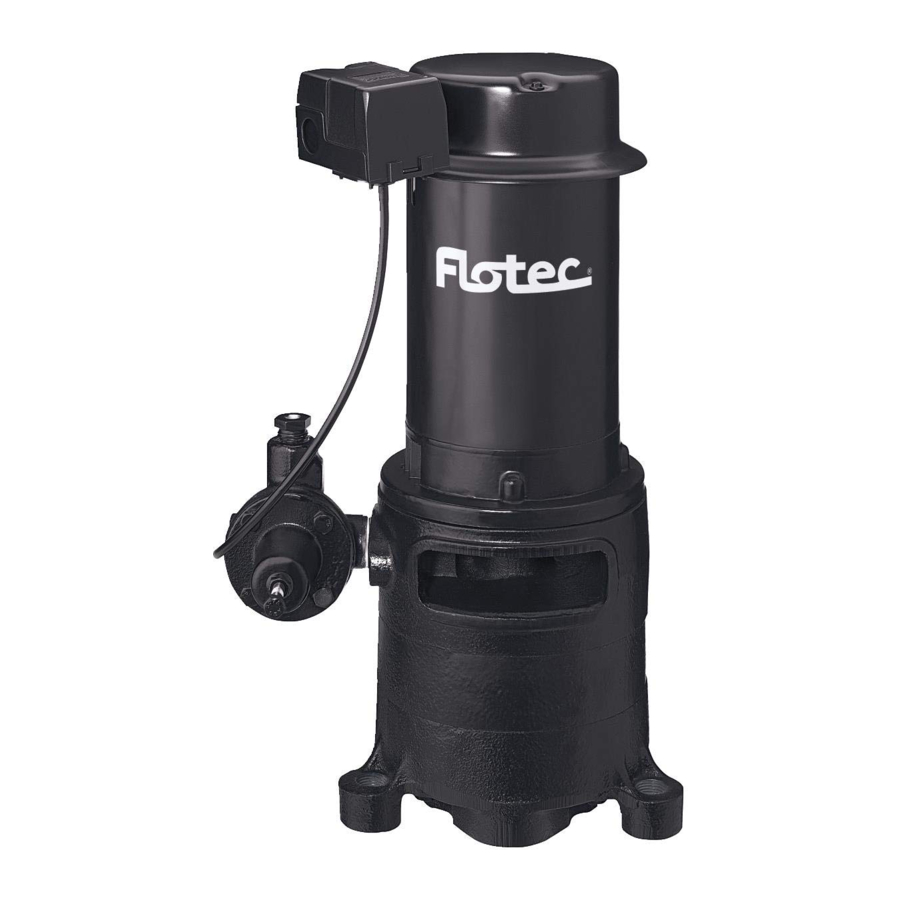 Flotec FP0S1800A Owner's Manual