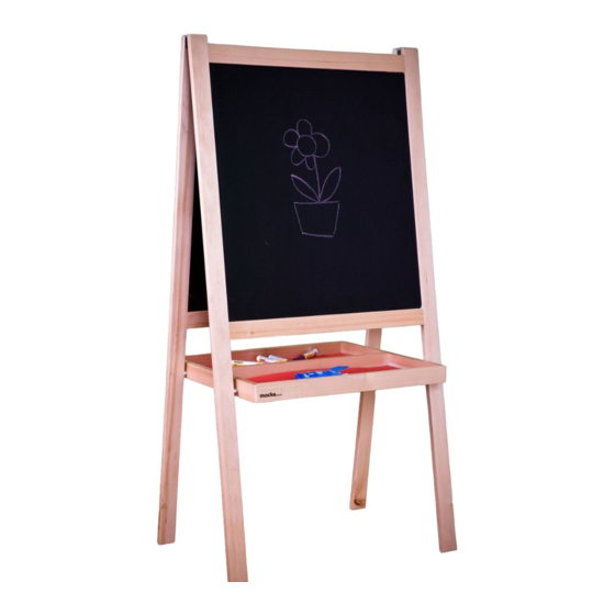 Mocka Kids Modern Easel Assembly Instructions