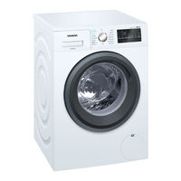 Siemens WD15G422GB Instruction Manual And Installation Instructions