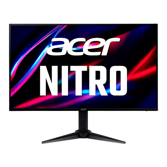Acer NITRO VG273 Manuals