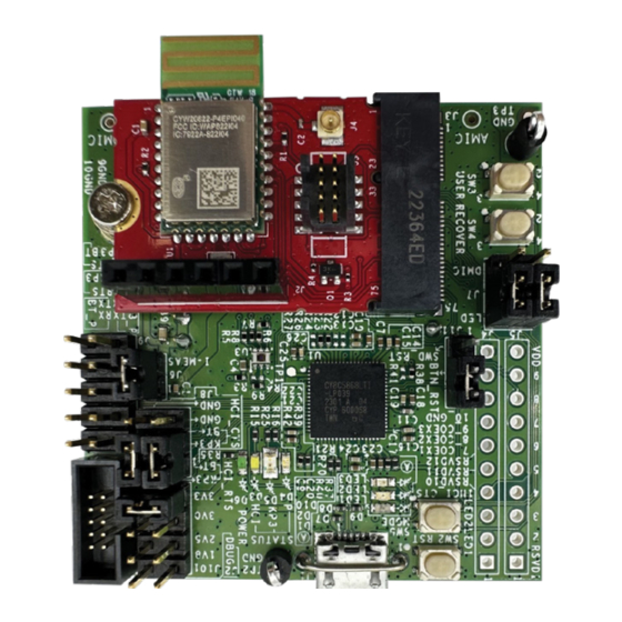 Infineon AIROC CYW920822M2P4EPI040-EVK Quick Start Manual