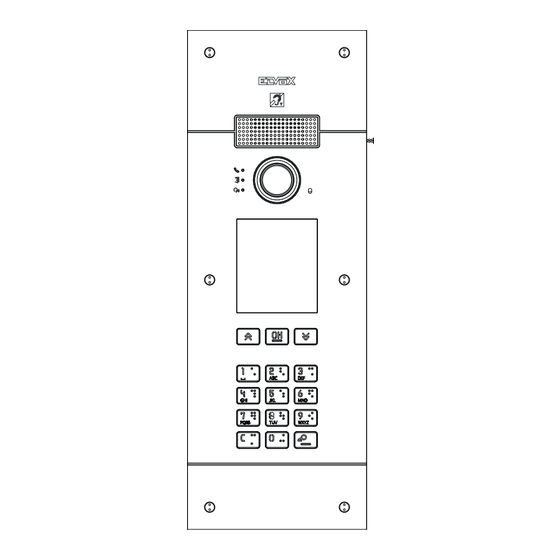 Elvox Vimar PIXEL UP 40415.S Installer Manual