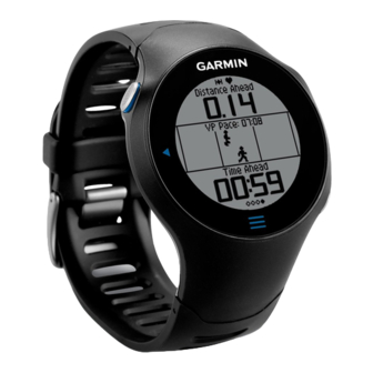 Garmin Forerunner 610 Owner's Manual
